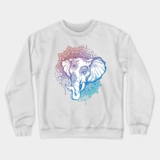 Mandala Ganesha Crewneck Sweatshirt